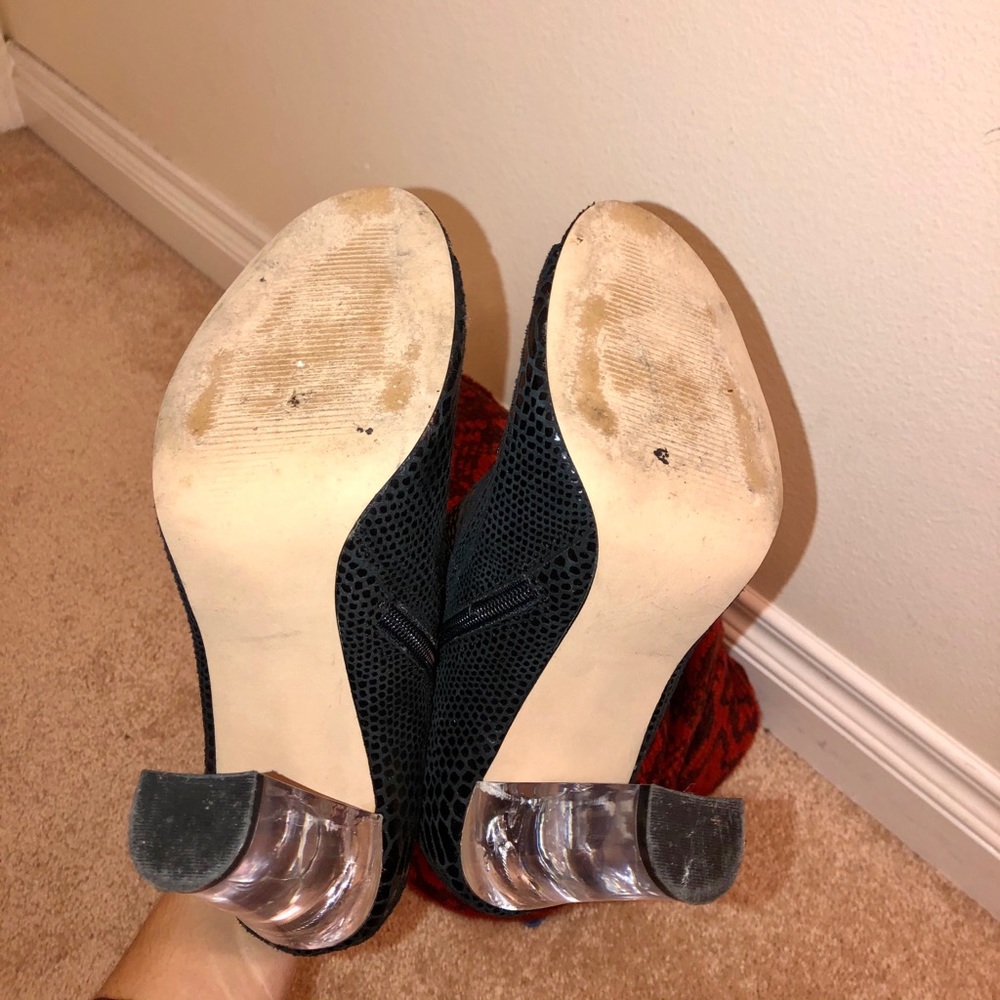 Steve Madden Crocodile Open Toe Heels - image 5